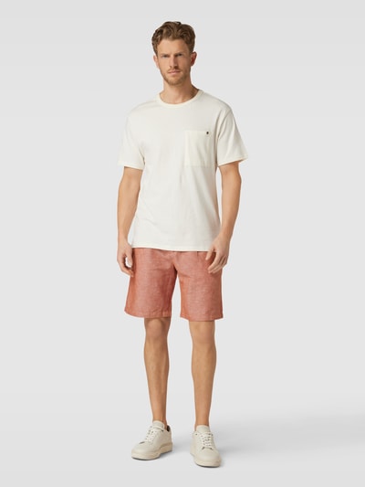 Mango Shorts mit Bundfalten Modell 'alfonso' Camel 1