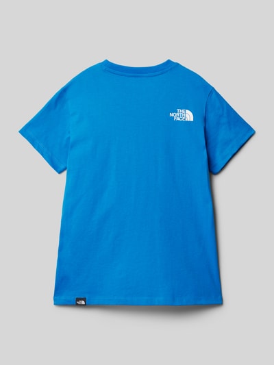 The North Face T-shirt met labelprint Koningsblauw - 3