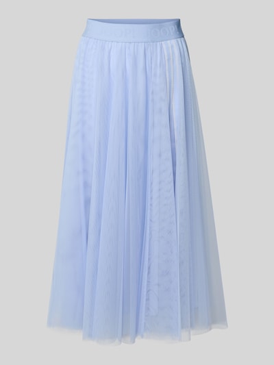 JOOP! Midirock mit Logo-Stitching Modell 'Fridi' Hellblau 2