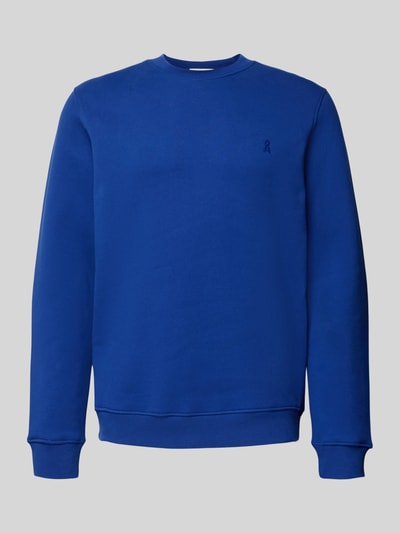 Armedangels Regular Fit Sweatshirt aus reiner Bio-Baumwolle Modell 'BAARO FLEECE' Royal 2