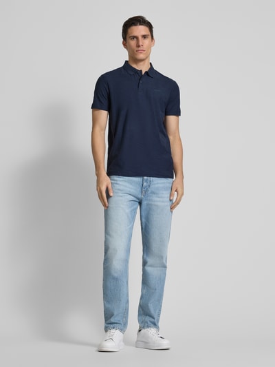 JOOP! Jeans Poloshirt mit Label-Print Modell 'Alonso' Marine 1