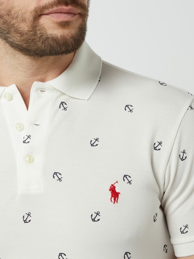 Polo Ralph Lauren Poloshirt aus Piqué Weiss 3