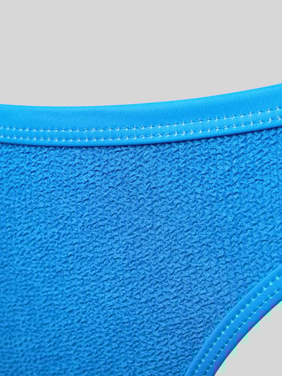 Jake*s Casual Bikini-Hose mit Strukturmuster Royal 2