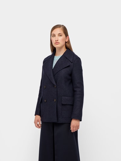 Harris Wharf London Jacke im Military-Stil Blau 4