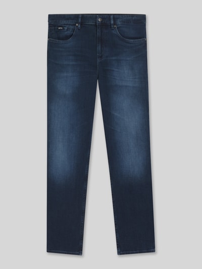 BOSS Regular Fit Jeans aus Baumwoll-Mix Modell 'RE.MAINE' Dunkelblau 2