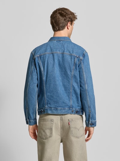 Levi's® Kurtka jeansowa o kroju regular fit z czystej bawełny Jeansowy niebieski 5