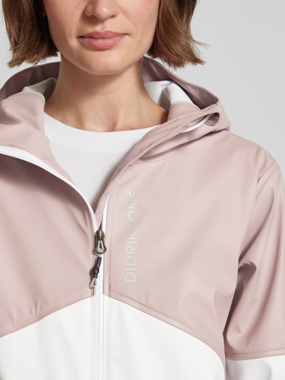 Didriksons Regenjas Galon® parka, model 'SIGRID' Oudroze - 3