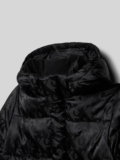 Calvin Klein Jeans Kurtka pikowana z kapturem Czarny 2