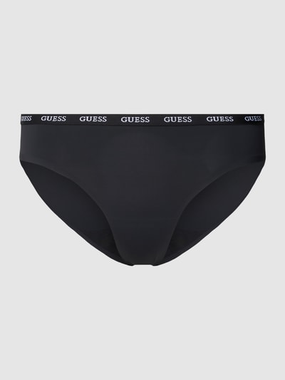 Guess Figi z elastycznym paskiem z logo model ‘DARCEY BRIEF’ Czarny 1