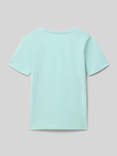 Produktfoto, Regular Fit T-Shirt aus reiner Baumwolle von s.Oliver RED LABEL, Kinder T-Shirt, Optik: Unifarben, Kurzarm, Rundhals, Motiv-Print, Material: reine Baumwolle