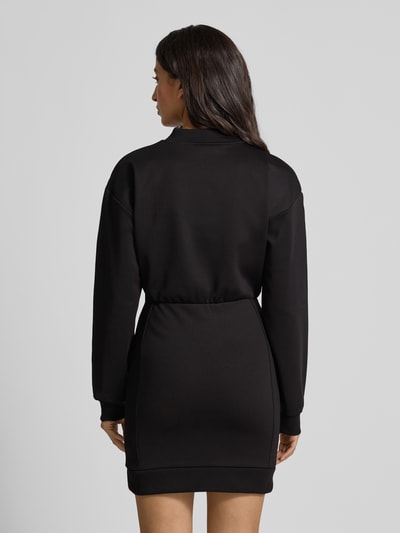 Guess Activewear Sweatkleid mit Label-Print Modell 'CARMEN' Black 5