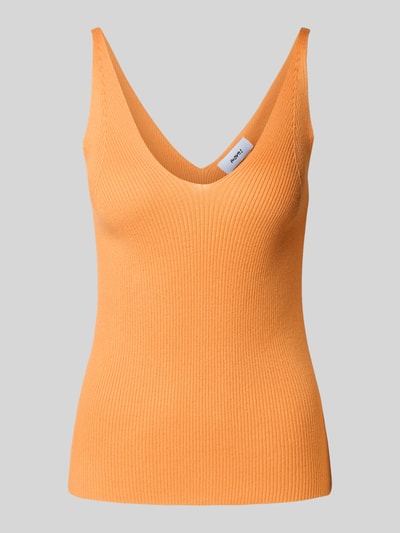 moves Trägertop mit V-Ausschnitt Modell 'Madeline' Orange 2