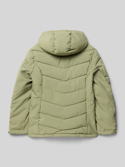 Killtec Functioneel jack met labelpatch Rietgroen - 3