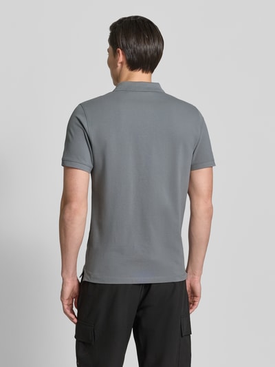 camel active regular fit poloshirt in effen design Middengrijs - 5