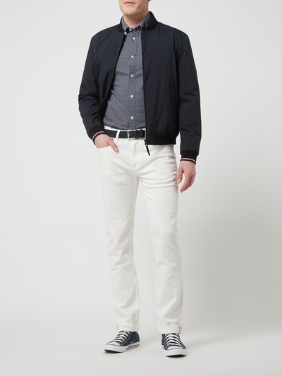 Tommy Hilfiger Straight fit jeans met stretch, model 'Denton' Wit - 1