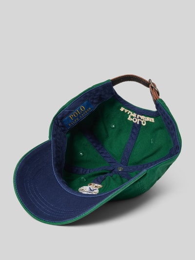 Polo Ralph Lauren Basecap mit Label-Stitching Dunkelgruen 2