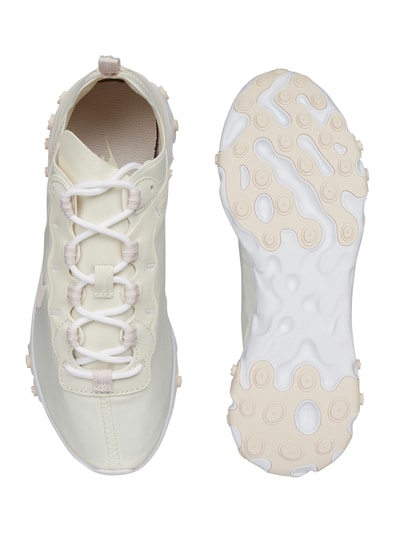 Nike Sneakers met logo-applicatie, model 'React' Beige - 4