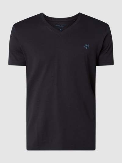 Marc O'Polo Shaped Fit T-Shirt aus Organic Cotton Marine 2