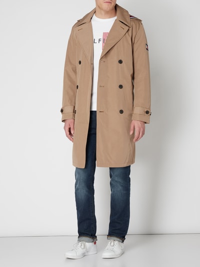 Men tommy hilfiger trench coat Clearance
