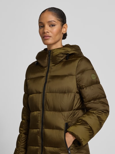 Marc Cain Steppmantel mit Kapuze Oliv 3