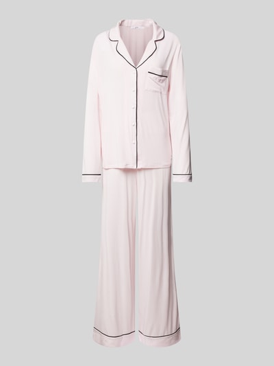 Guess Pyjama met labelstitching, model 'CARLYN' Roze - 1