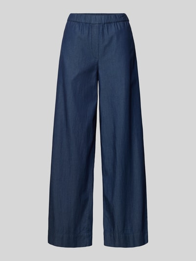 Produktfoto, Wide Leg Tencel Hose mit Gummibund von Christian Berg Woman, lyocell-bawełna, szerokość w rozmiarze 36: 41 cm, długość nogawki 77 cm