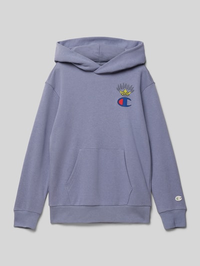 CHAMPION Hoodie mit Känguru-Tasche Violett 1