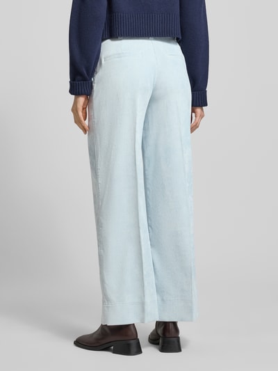 BOSS Orange Wide Leg Hose mit seitlichen Eingrifftaschen Modell 'C_TACODI' Hellblau 5