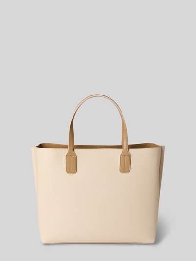 Tommy Hilfiger Torba na długim pasku z aplikacją z logo Écru 4