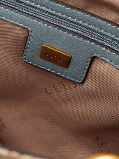 Guess Tote Bag mit Logo-Muster Modell 'Aileen'  Rauchblau 4