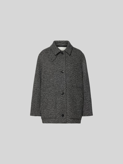 Closed Jacke mit Knopfleiste Mittelgrau 2