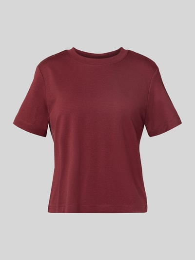 s.Oliver RED LABEL Regular fit T-shirt van puur katoen Bordeaux - 2