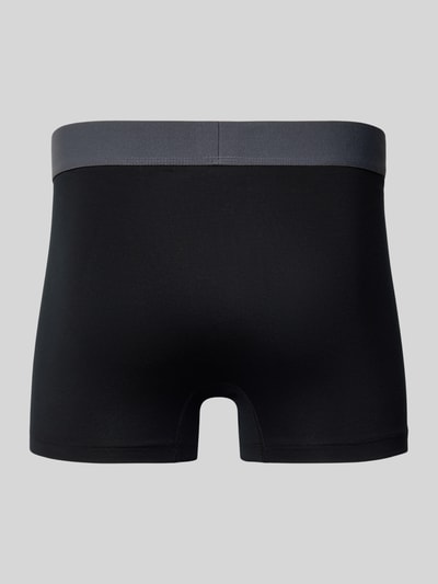 Schiesser Boxershort met elastische logoband in een set van 3 stuks Zwart - 3