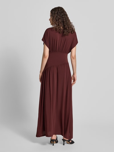 Gina Tricot Maxikleid mit V-Ausschnitt Schoko 5