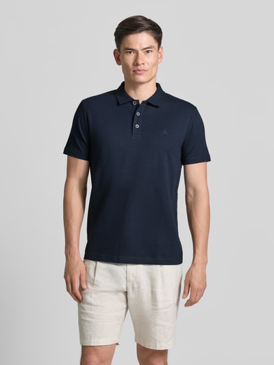 LERROS Regular Fit Poloshirt mit Logo-Stitching Marine 4