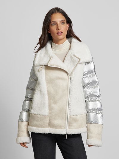 Frieda & Freddies Jacke mit Teddyfell Modell 'FIONA' Offwhite 4