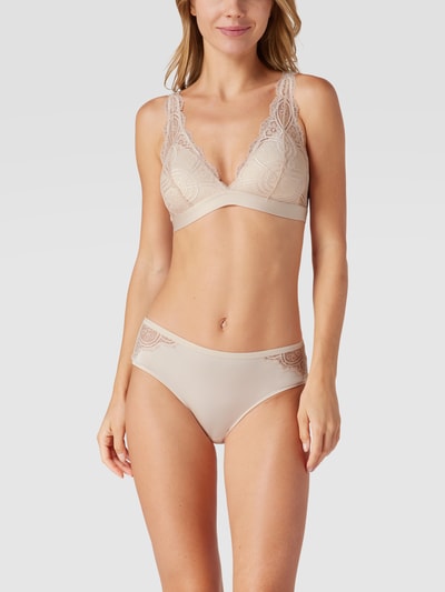 Mey Beha met stretch en kant Beige - 1