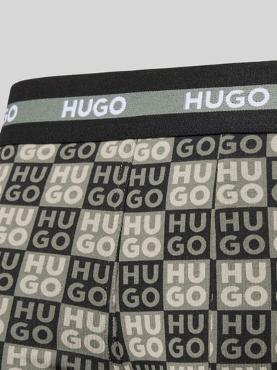 HUGO Pants aus Baumwoll-Mix im 3er-Pack Mittelgrau 2
