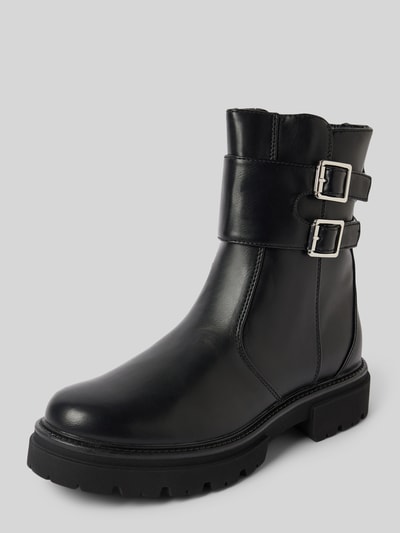 Only Chelsea Boots mit breitem Riemen und doppelter Schnalle Modell 'TRINITY-7' Black 1