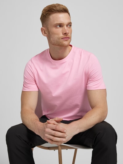 s.Oliver RED LABEL T-shirt met labelprint Roze - 3