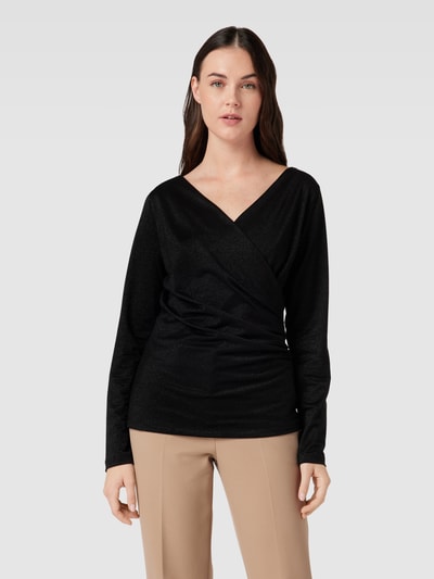 Milano Italy Longsleeve in Wickel-Optik Black 4