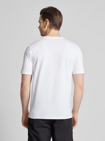 Scotch & Soda T-shirt z okrągłym dekoltem Biały 5