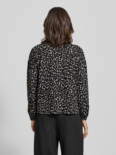 Street One Bluza z okrągłym dekoltem Czarny 5