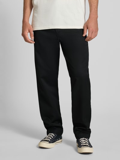 Carhartt Work In Progress Broek met achterzakken, model 'MASTER PANT' Zwart - 4