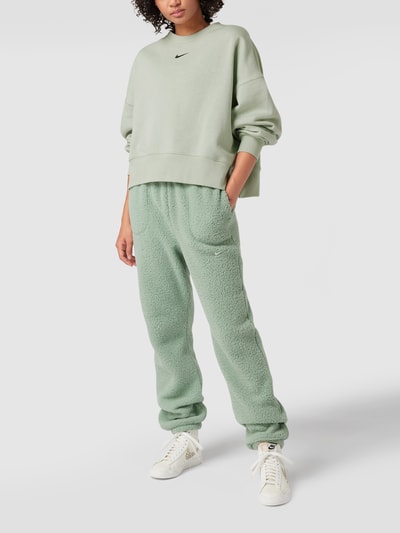 Nike Oversized sweatshirt met labelstitching Mintgroen - 1