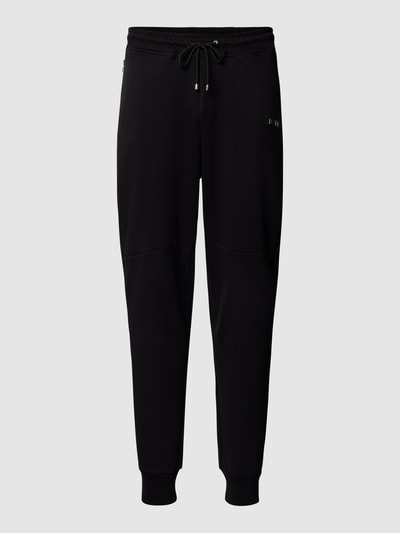 Balr. Sweatpants met labelapplicatie, model 'Q-Series' Zwart - 2