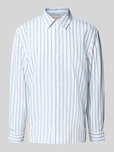 CK Calvin Klein Vrijetijdsoverhemd met kentkraag Bleu - 2