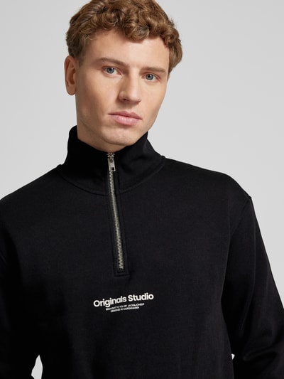 Jack & Jones Oversized schipperstrui met labeldetail Zwart - 3