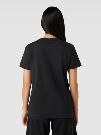 Tommy Hilfiger T-Shirt mit Label-Print Black 5