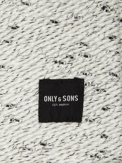 Only & Sons Sweatshirt in Melangeoptik Offwhite 4